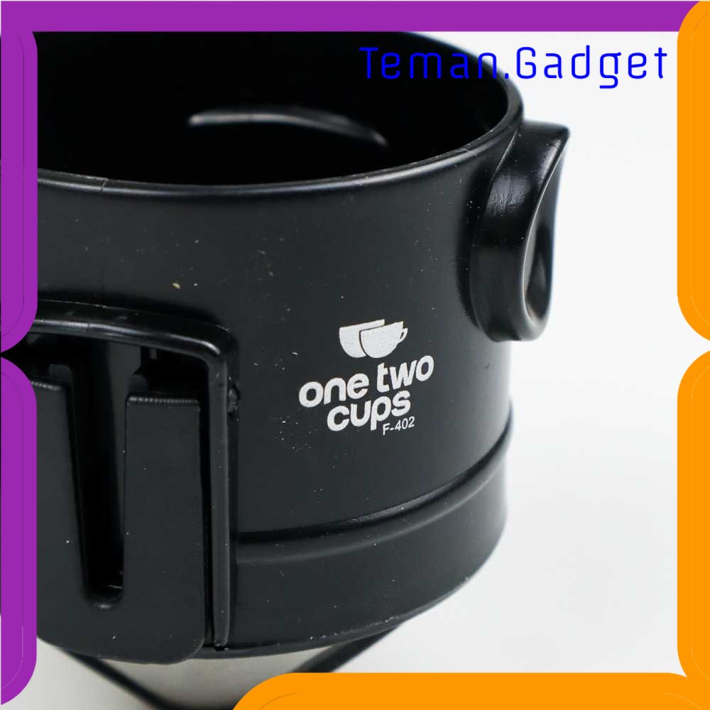 TG - DPR One Two Cups Filter Penyaring Kopi Portable Cone Coffee Dripper - F-402