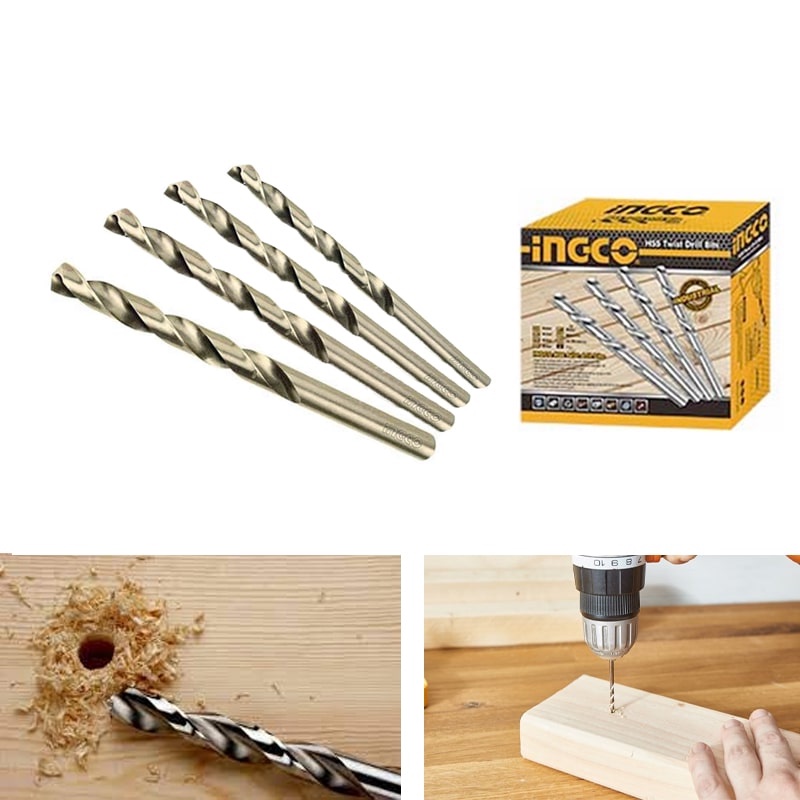 MATA BOR BESI UK (7mm-13mm) (KUALITAS BASIC) HSS DRILL BIT INGCO MATA BOR METAL