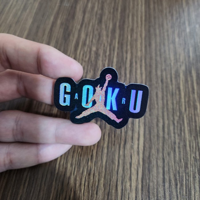 

Sticker Hologram Anime - PSH1338 - Logo Lucu - Goku Air