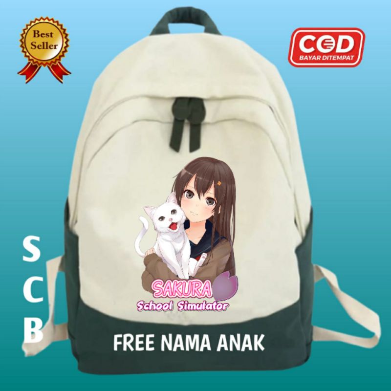 Tas Ransel Anak Sakura school simulator