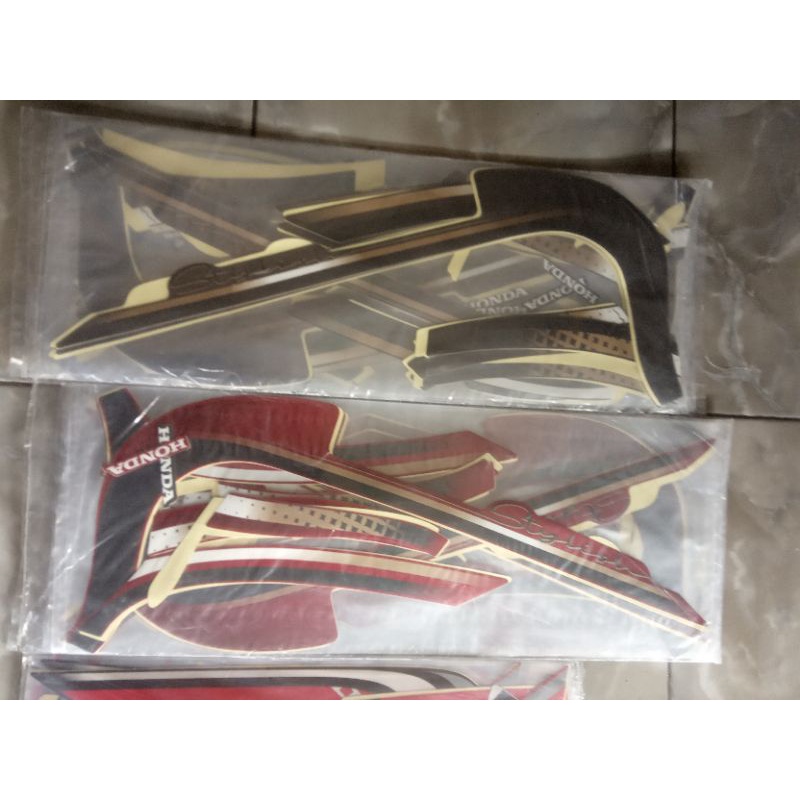 striping sticker lis honda scoopy stylish 2022