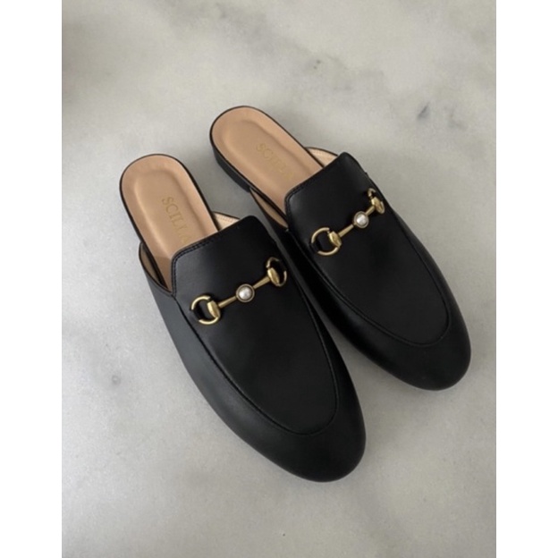 Black mules Scilla shoes