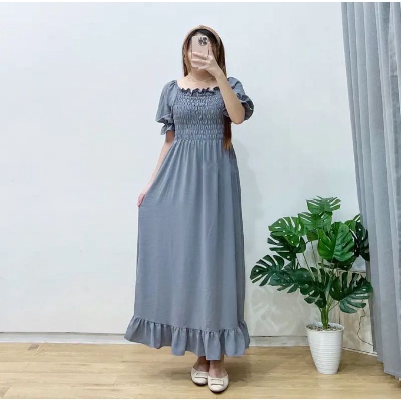 Miyu Long Dress wanita