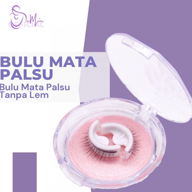 Bulumata Palsu Fake Eyelash 3D Magnet Tanpa Lem Natural Original Bulu Mata Palsu Hits Tipis Natural Eyelashes Extension Magnetic Korea Bulmat Pengantin Mahnet Lentik Tempel Premium Murah Tipis Ajaib Fake Eyelash Extension Magic No Glue Ailash Idep Magnet