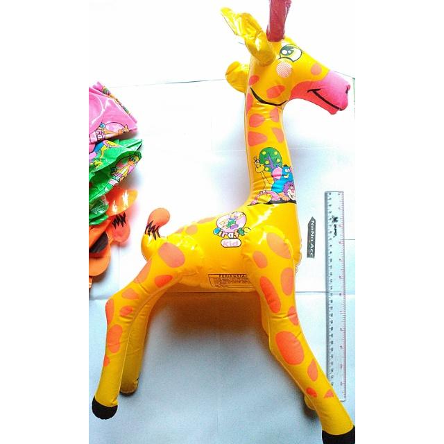 12 BIJI BALON TIUP JERAPAH - MAINAN ANAK BALON TIUP - BALON PESTA ULANG TAHUN ANAK - BALON PESTA ULA