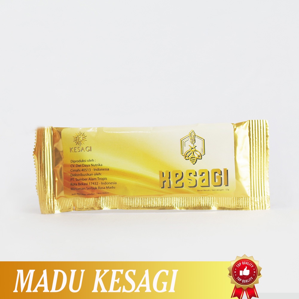 Kesagi Minuman Serbuk Rasa Madu untuk vitalitas Pria Dewasa