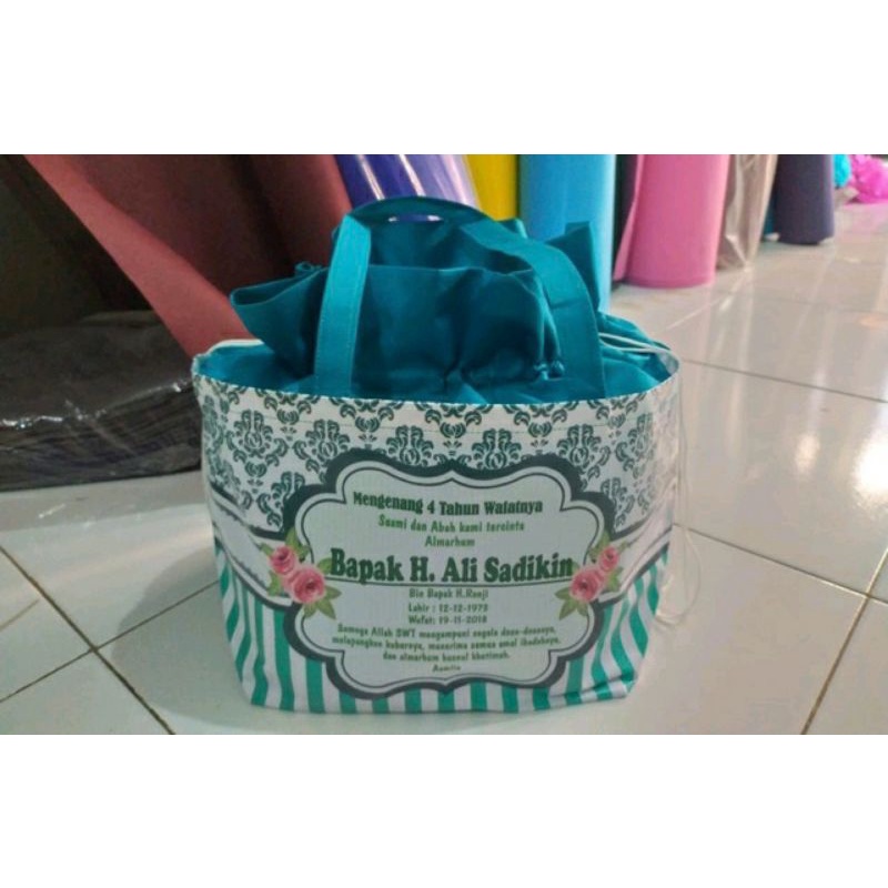 

tas goodie bag tasyakuran tas ulang tahun aqiqah pernikahan kehamilan tas goodie bag serut murah