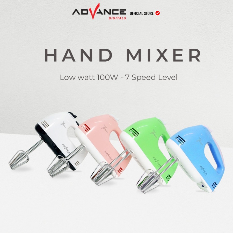 Advance MX-133 Hand Mixer Listrik Elektrik Pengaduk Tepung Pengocok Telur