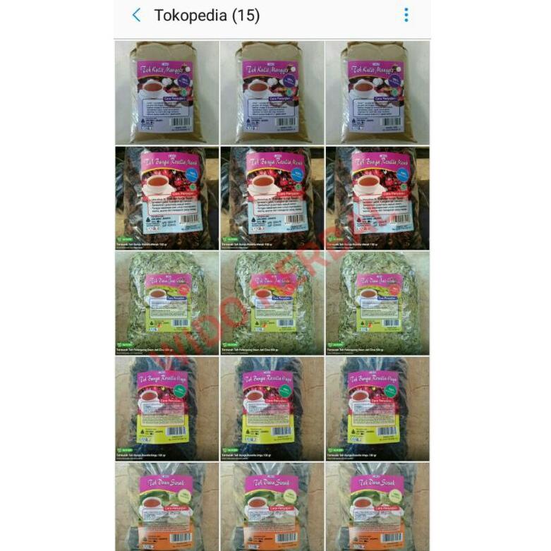 

(PROMO LZG84) Daun Jati Cina Curah 1/2 kg 500 gr gram Asli Good Quality ✧