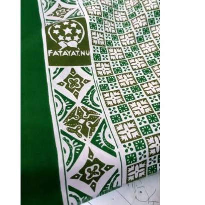 kain batik seragam Fatayat NU Nasional Baju Muslimat Hijau