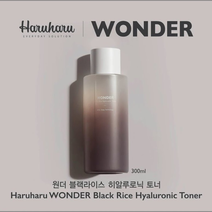 Haru haru wonder HHW Black Rice Hyaluronic Toner 150 ml