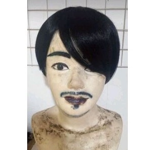 Wig Pria Poni Panjang