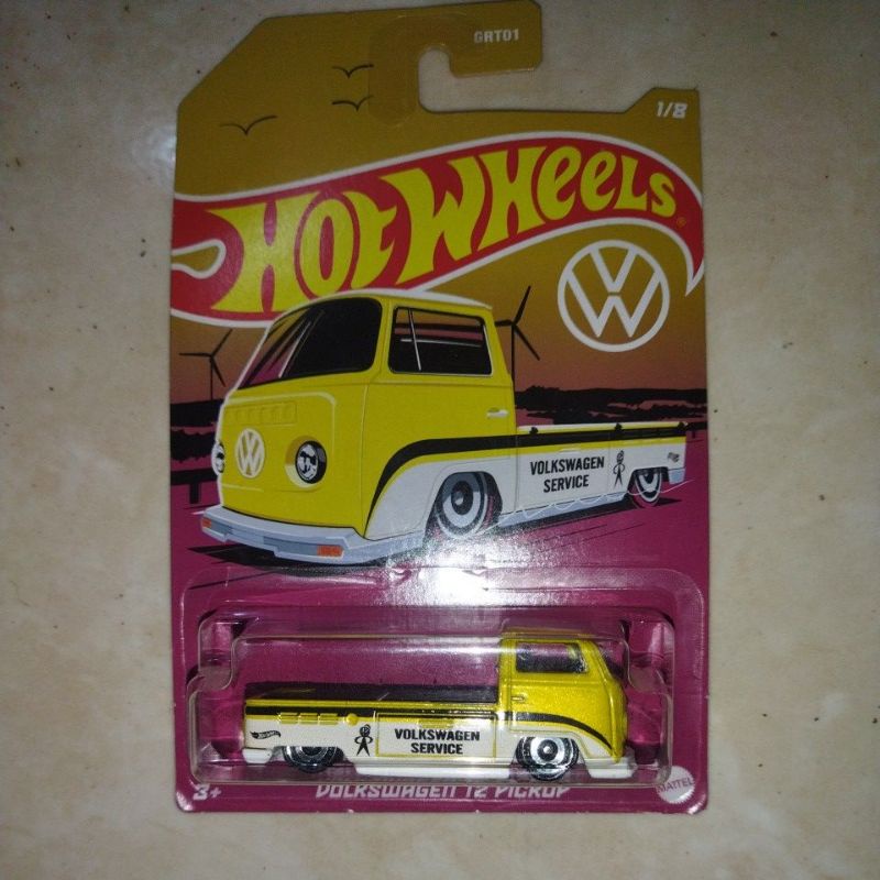 Jual Hot Wheels Original Volskwagen T2 Pick Up Shopee Indonesia 