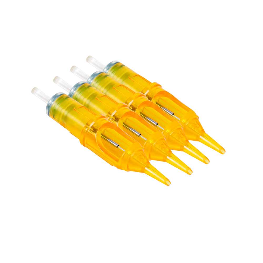 Yellow Dragonfly Jarum Tato Alis Sekali Pakai Tattoo 20PCS - 1203RS ( Mughnii )