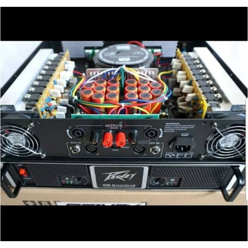 POWER AMPLIFIER PEAVEY CS8000 HZ CS 8000 HZ