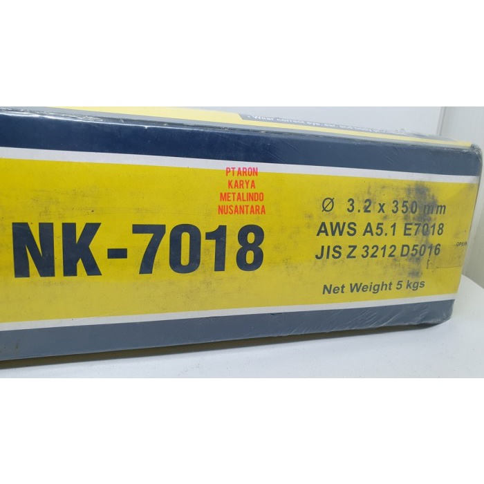 Kawat Kawat Las Enka Nk-7018 Aws E7018 2.5Mm 3.2Mm 4.0Mm