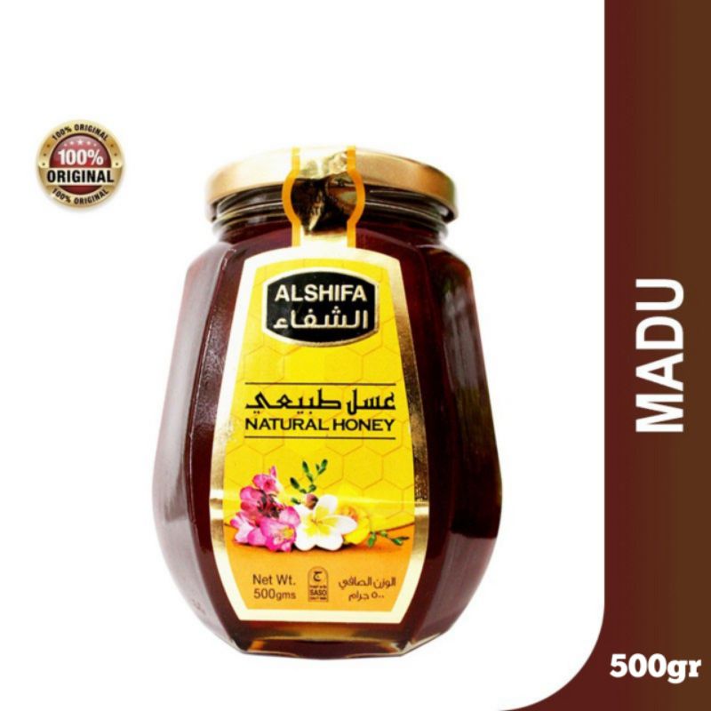 

Madu Al Shifa 500gr - Madu Arab - Madu Murni Asli - Menjaga Daya Tahan Tubuh