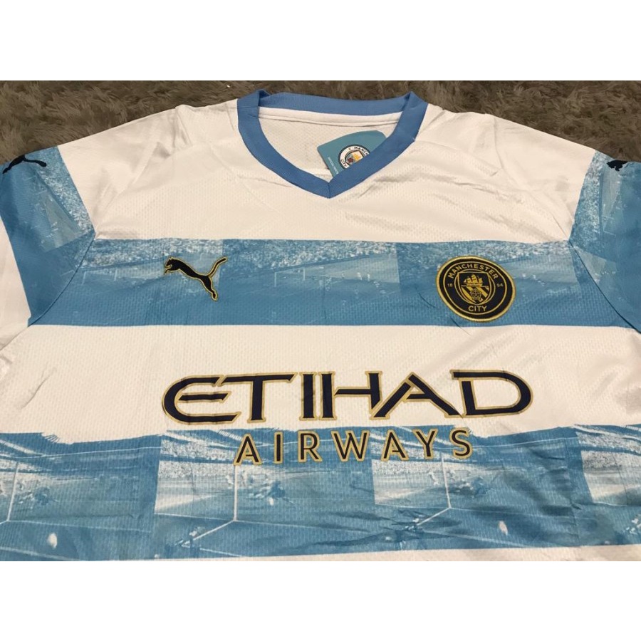 Jersey bola mancity aguero home 2022 - 2023 grad eori import