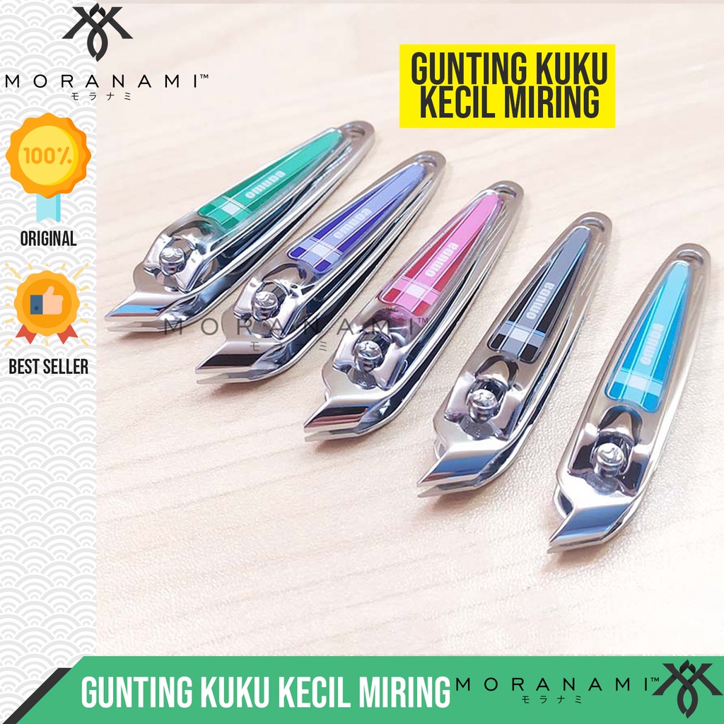 Gunting Kuku Kecil Miring Nail Clipper Cuticle Trimmer Omuda