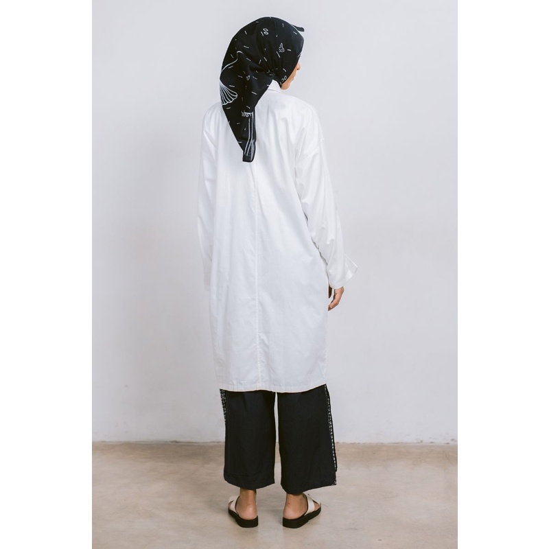 SHIROSHIMA Magani Tunic White