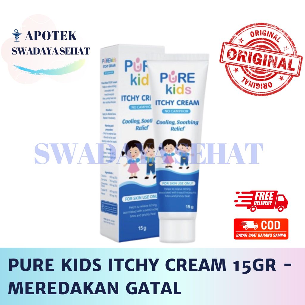 PURE BABY Rash Cream Premium Care Itchy Cream Soothing Moisturizer Nipple Cream Mom With Extra Moisturizing - Krim Ruam Bayi Anak Varian