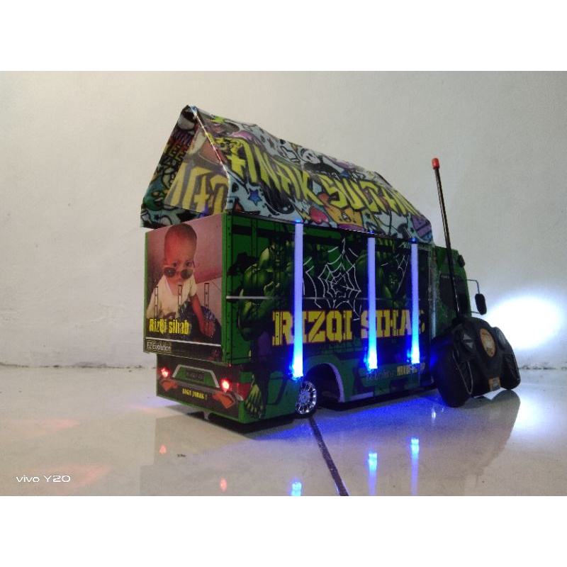 MINIATUR TRUK OLENG REMOT CONTROL