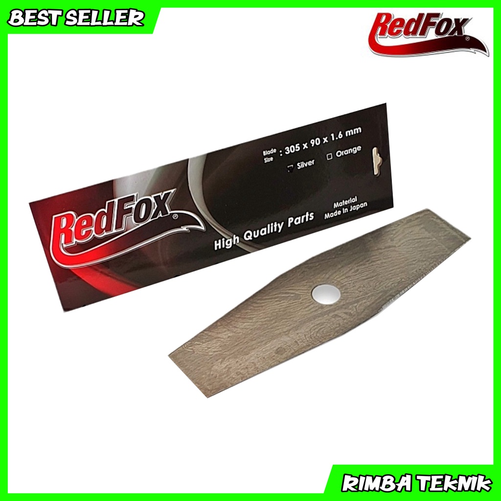 REDFOX Mata Pisau Potong Rumput 305 mm ~ Mata Pisau Mesin Potong Rumput