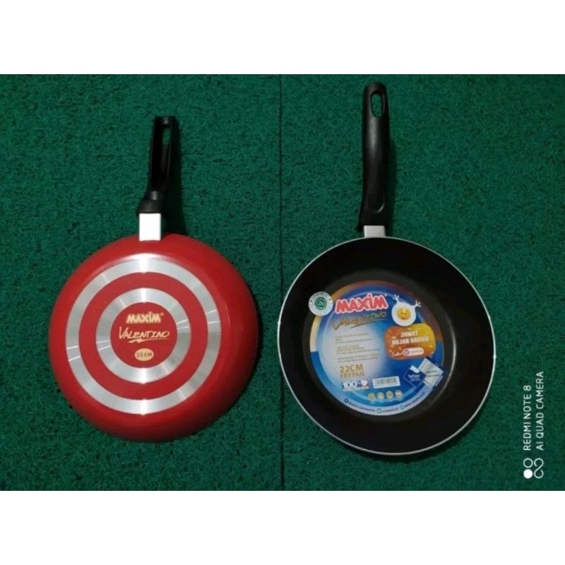 MAXIM FRYPAN VALENTINO 22CM - FRYPAN TEFLON MAXIM 22CM