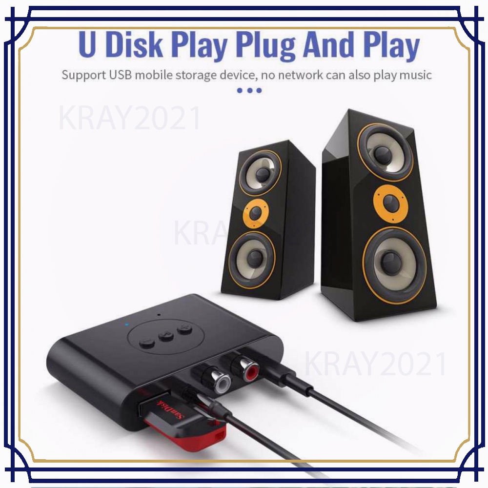 Audio Bluetooth 5.2 Receiver Adapter 3.5mm -AP317