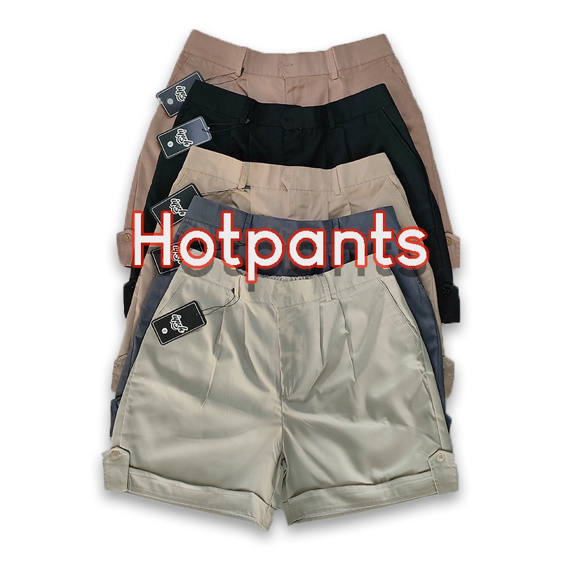 Celana Pendek Wanita Big Size Hotpants Korean Style