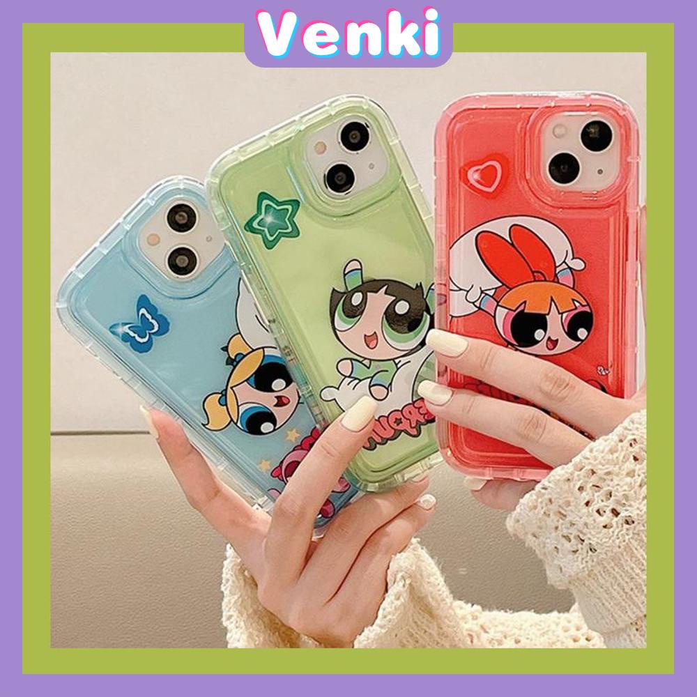 Case For iPhone 14 Pro Max TPU Soft Jelly Airbag Clear Case Cute Cartoon Camera Protection Shockproof For iPhone 14 13 12 11 Plus Pro Max 7 Plus X XR