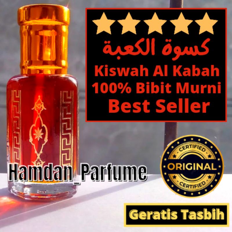 PARFUM KISWAH AL KABAH Minyak Wangi ARAB Murni Non Alkohol Asli 100% BestSeller 