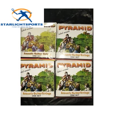 Senar Gitar Pyramid String / 1 set senar gitar / Pyramid