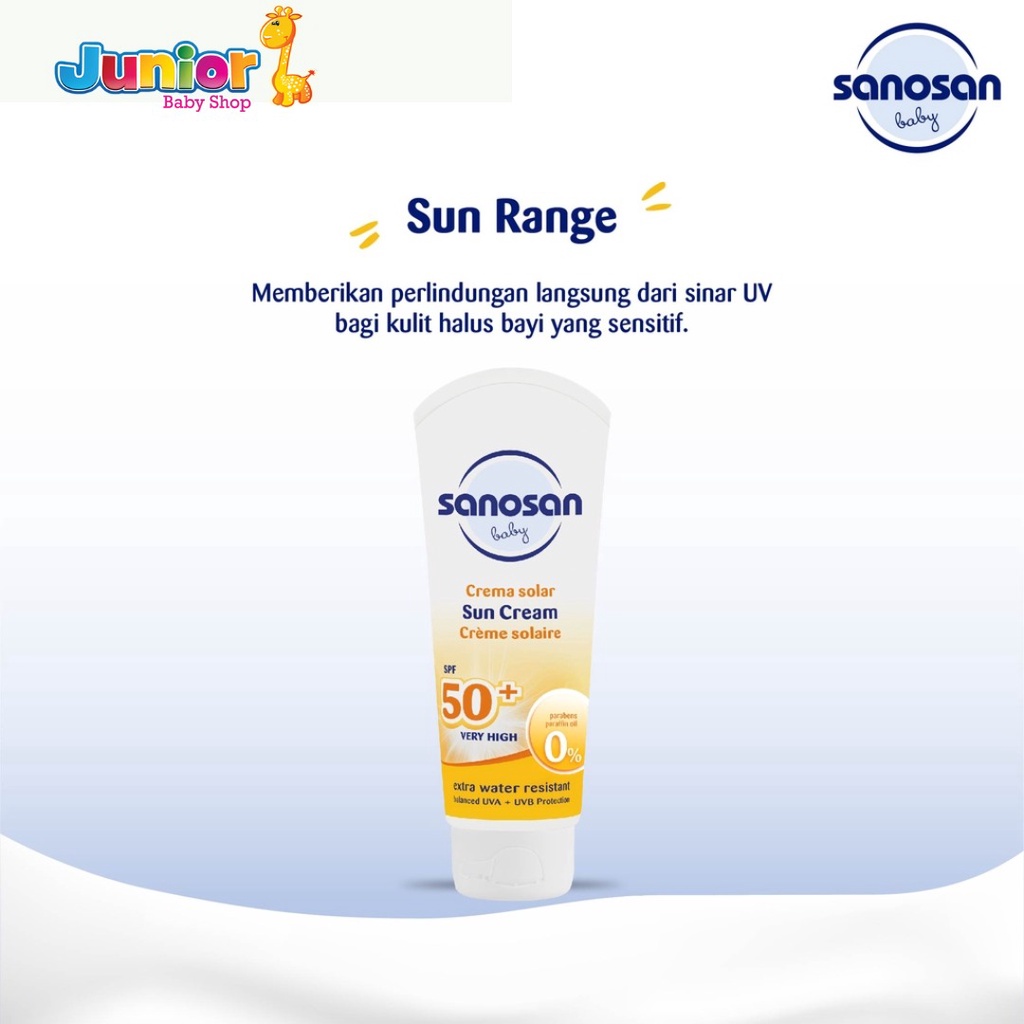 Sanosan Baby Sun Cream SPF 50+