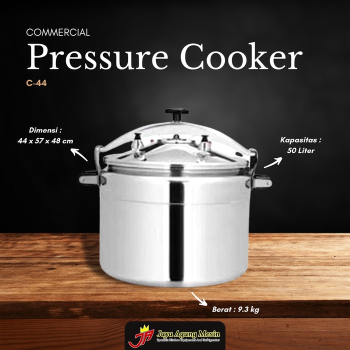 Presto Commercial Pressure Cooker C-44 Getra/ Panci Presto Getra 50Liter
