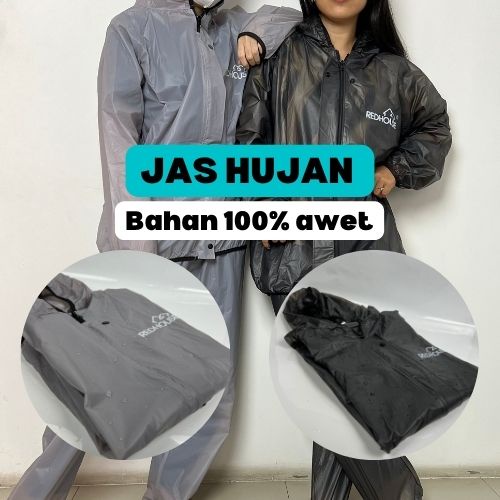 ( OJE ) Jas Hujan setelan Dewasa / Baju Anti Air / Baju HujanTebal, Kuat dan Elastis OLL-212/OLL-215