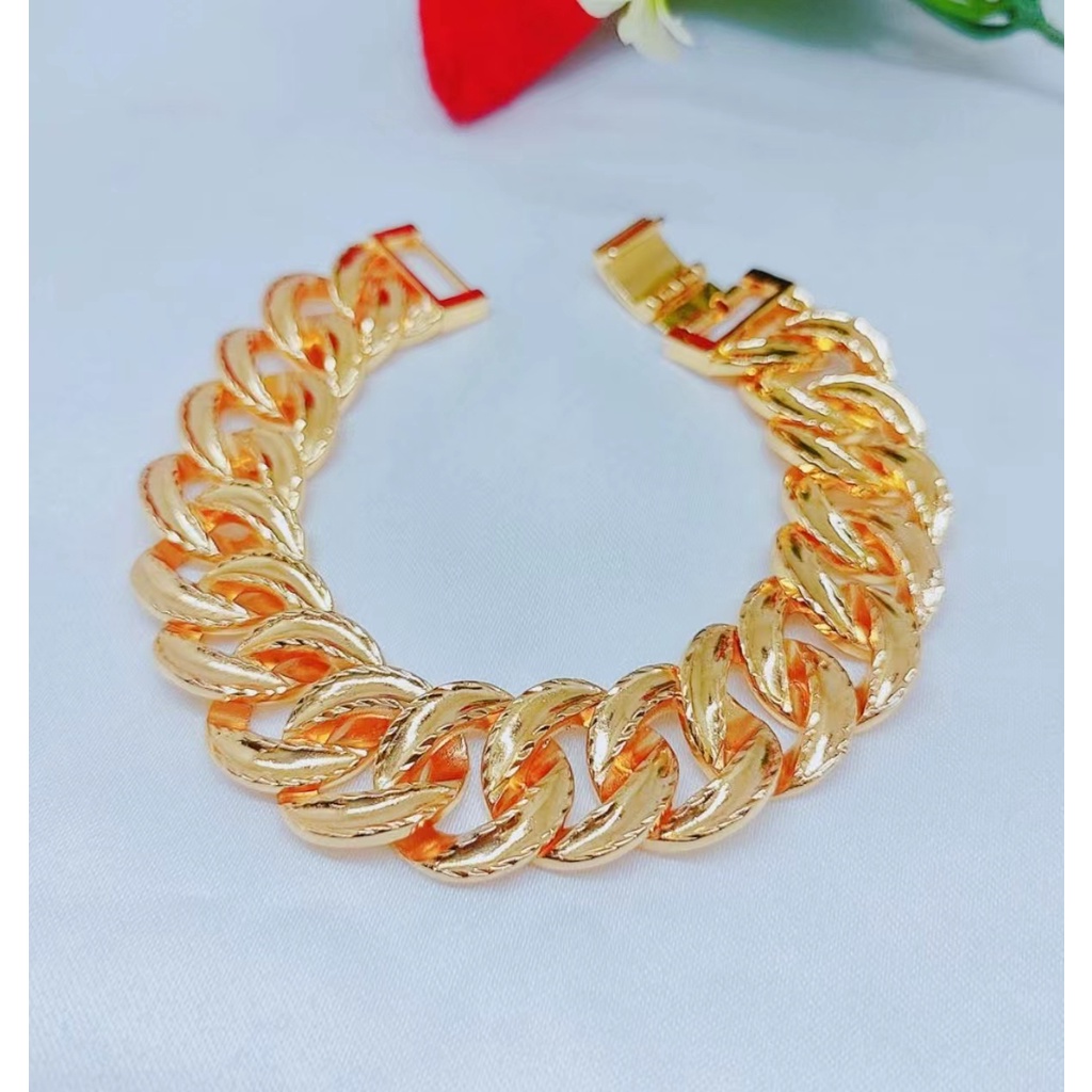 Gelang Xuping Terbaru Lapis Emas Perhiasan Wanita Jewelry T001