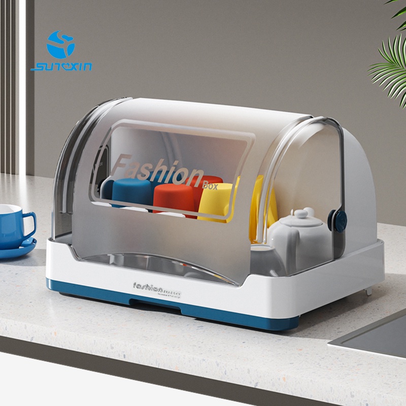 SUNXIN- Rak Cangkir S888/ rak piring Plastik / Rak Cangkir Gantung / rak piring wastafel