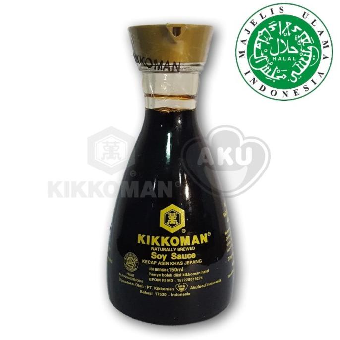 

Kikkoman Soy Dispenser Shoyu Sauce - Kecap Khas Jepang Halal 150ml