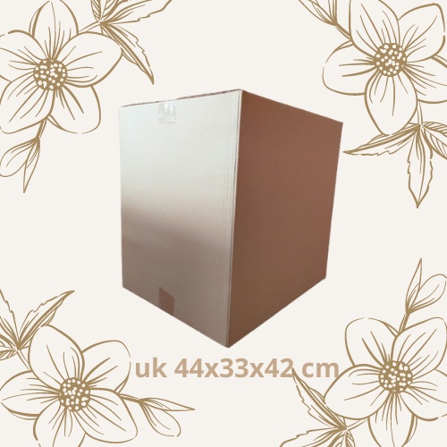 Kardus Box Uk 44x33x42 cm | Kardus Besar | Kardus Polos | Dus Besar | Packaging