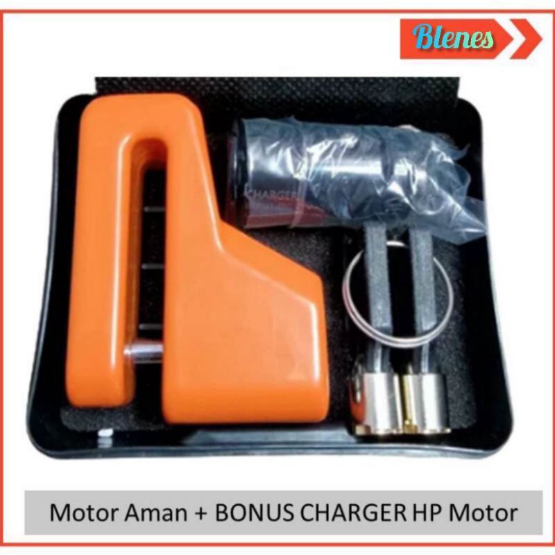 Gembok Cakram Motor Fazzio Nmax Adv Pcx Vario 160 Gembok Disc Lock