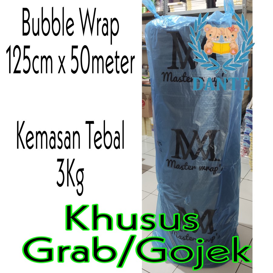 

Plastik Bubble Wrap 125cm x 50meter