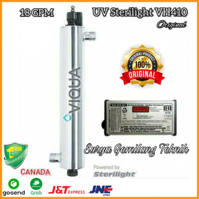Uv Sterilight Vh410 Uv Viqua 18Gpm Ultraviolet Viqua Original Canada