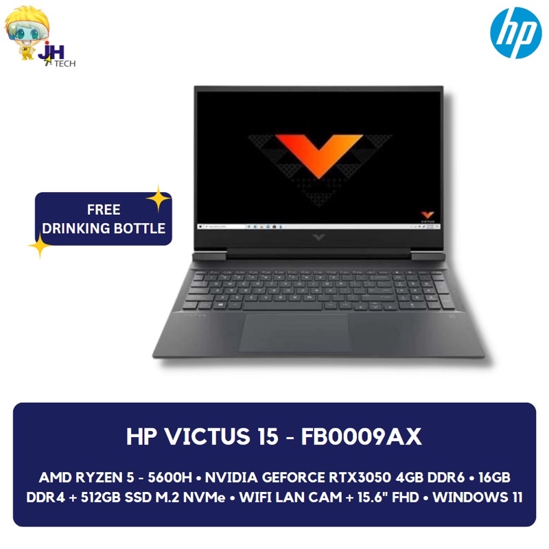 Hp Victus 15 - FB0009AX AMD Ryzen 5