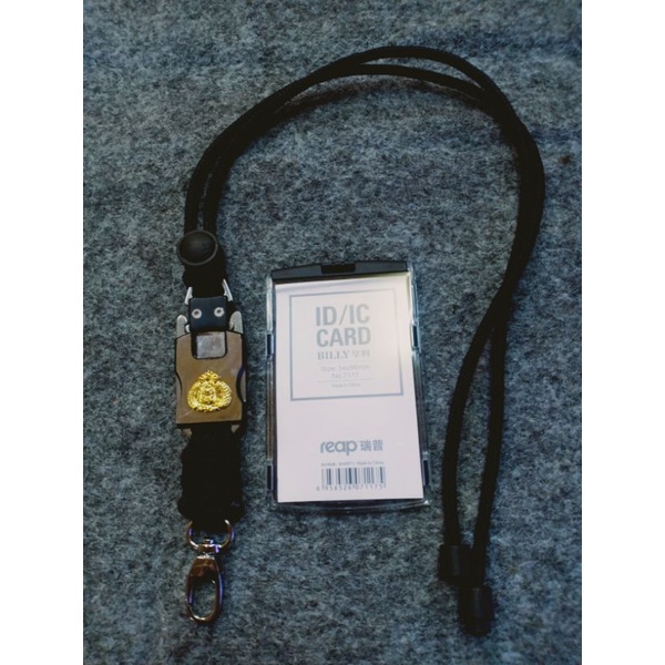 lanyard id logo tribrata polri