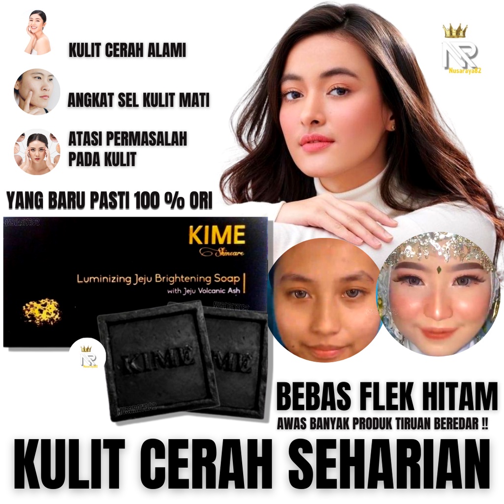 SABUN KIME ORIGINAL BPOM / SABUN KIME SKINCARE ORIGINAL / SABUN KIME JEJU ORIGINAL / KIME SOAP ORI