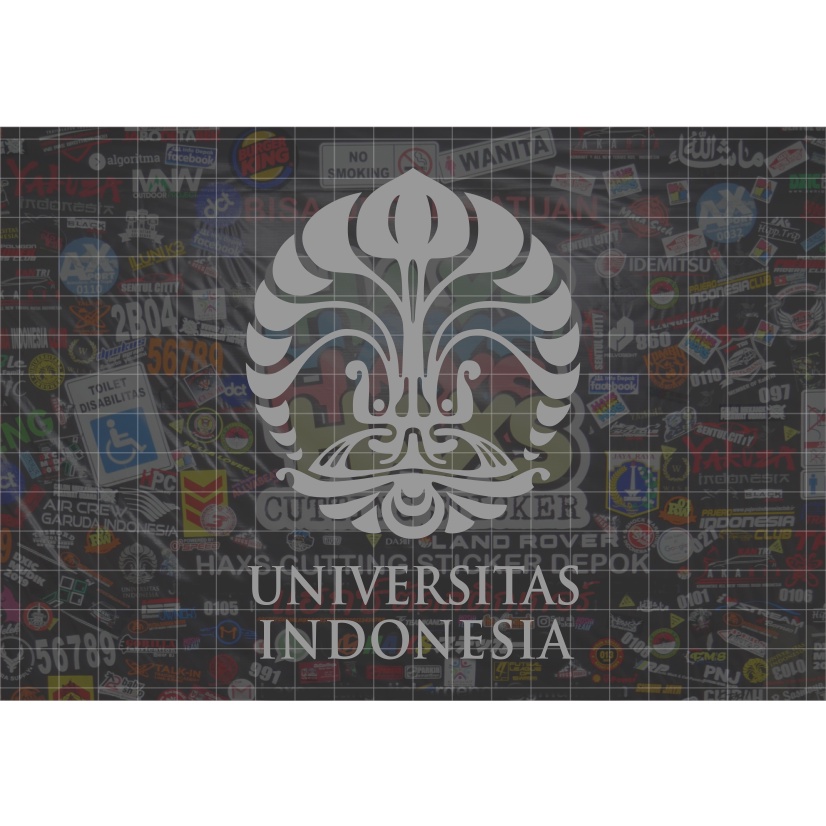 Cutting Sticker Makara Universitas Indonesia FEB