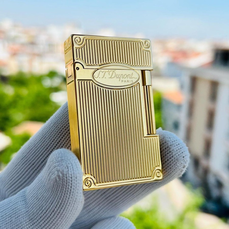 Korek Api S.t Dupont Gold Unik Super Premium