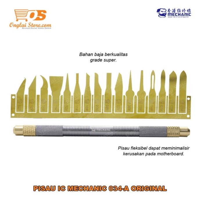 

Pisau IC Pen Cutter MECHANIC 034A 17 IN 1 ORIGINAL