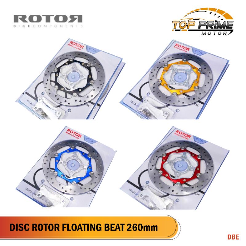 Disc Piringan Cakram Rotor Floating Beat 260mm